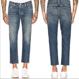 MOTHER Denim NWT The Neat Step Ankle Fray Jeans